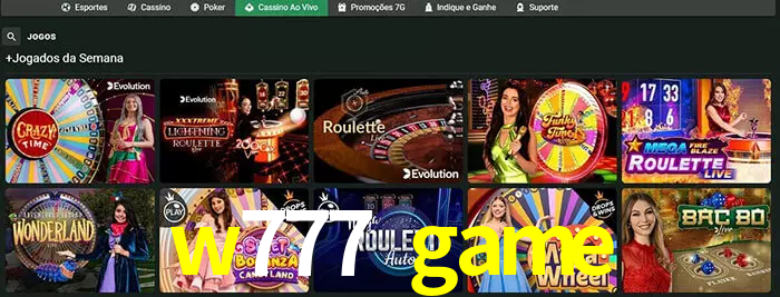 w777 game bet